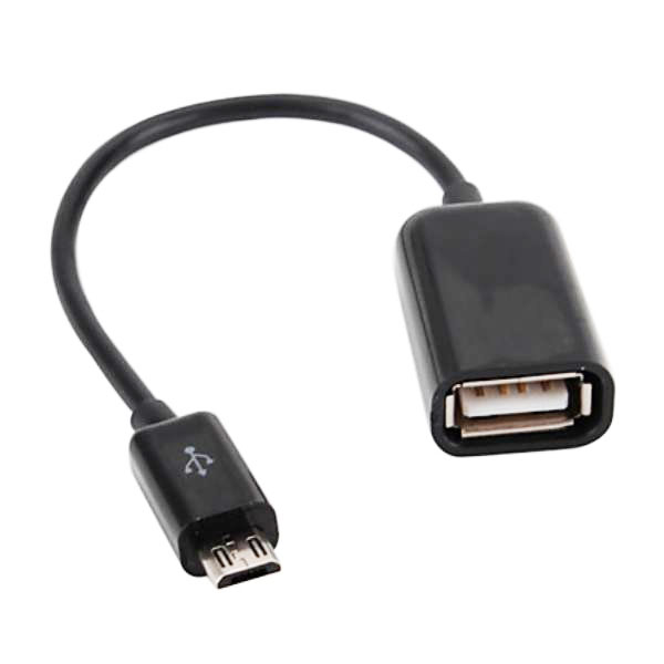 Переходник OTG USB - USB Type-C NO-02 short mix color