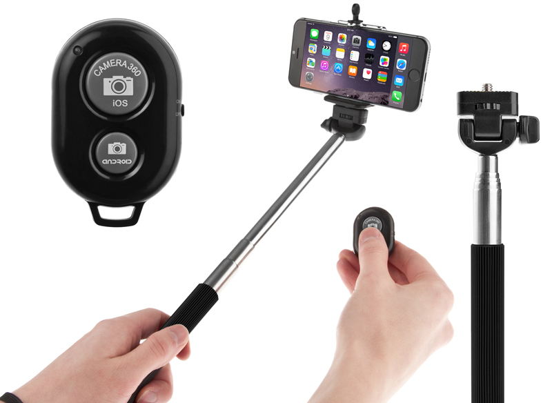DiAl selfie stick селфи палка для айфона и андроида