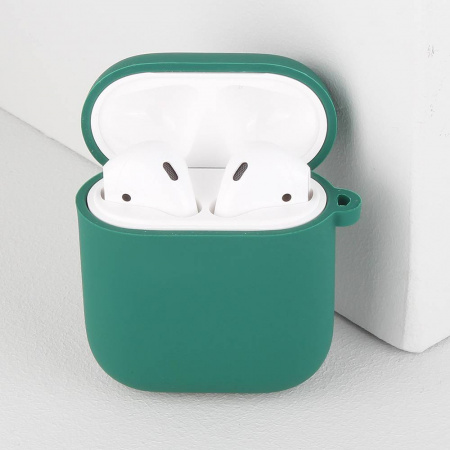 Чехол Protective Case для наушников AirPods 1/2 (Pine Green/58)