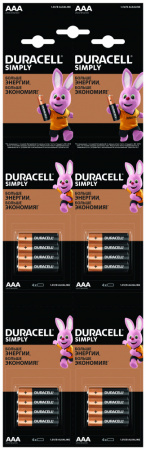 Батарейка Duracell AAA  Alkaline (1шт)