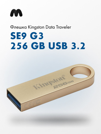 Флешка KingSton DataTraveler SE9 G3 256GB USB 3.2