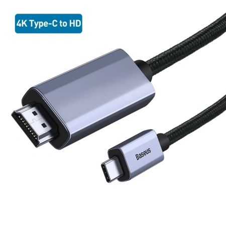 Кабель Baseus High Definition Series Graphene Type-C (M) - HDMI (M) 4K 60Hz (1м, черный)