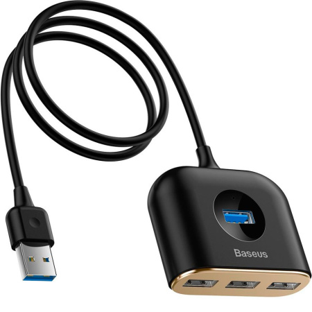 USB Хаб на 4USB CAHUB-AY01 Baseus (черный)