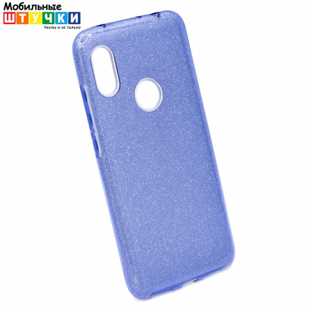 Чехол бампер Fashion Case для Xiaomi Redmi Note 6, 6 Pro (синий)